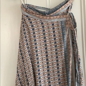 free people wrap around skirt